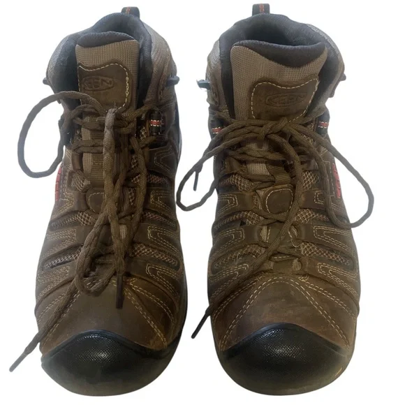 KEEN Men's Dark Brown Outdoor waterproof Utility Steel-Toed Boots, Size 10 Boots - Picture 7 of 7